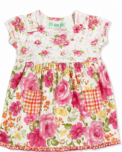 Floral Patchwork Dress