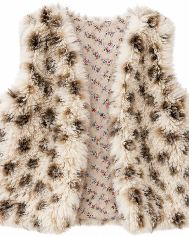 Faux-fur vest