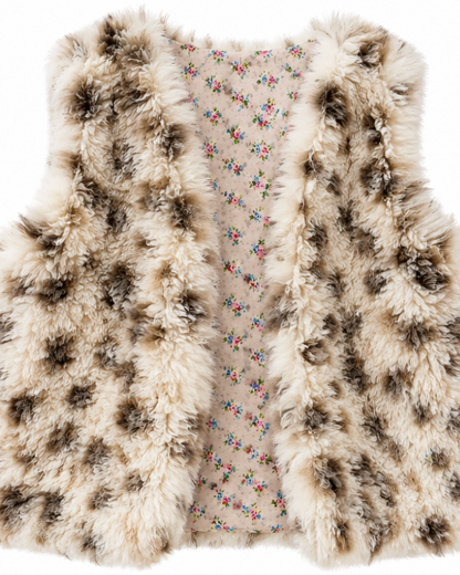 Faux-fur vest