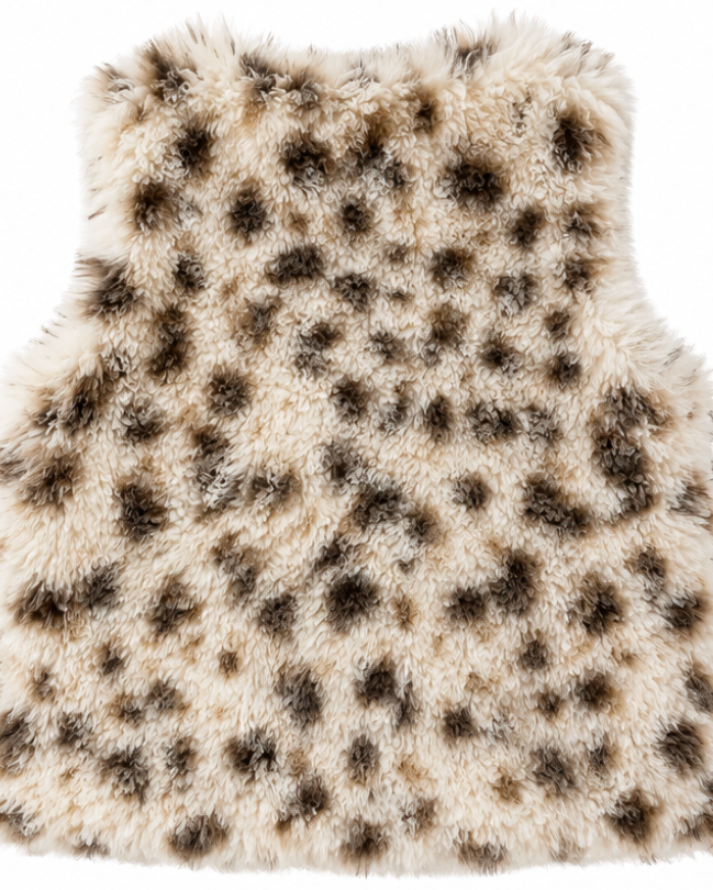 Faux-fur vest