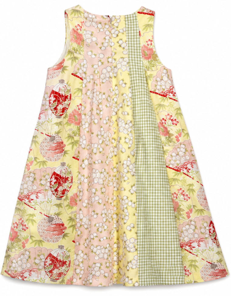 Vintage Inspired Garden Patchwork Sundress