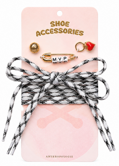 Statement Shoelaces + Charm Set