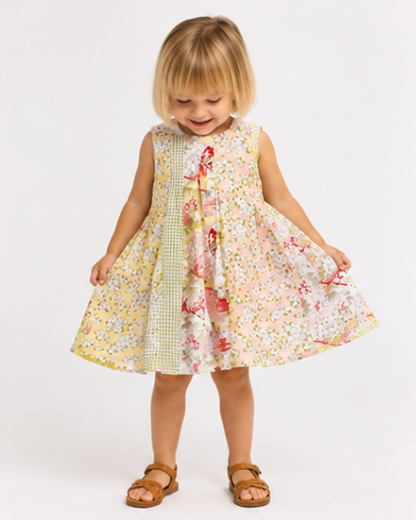 Vintage Inspired Garden Patchwork Sundress