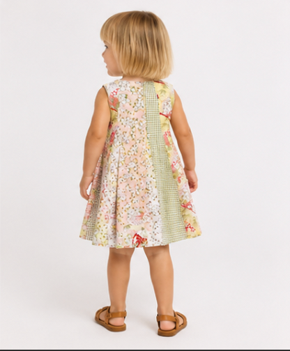 Vintage Inspired Garden Patchwork Sundress