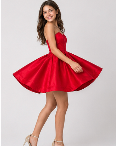 red dress 